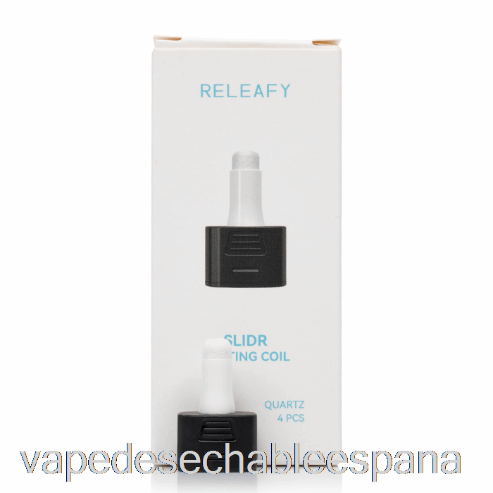 Vape Desechable España Releafy Kit De Cámara Deslizante Cuarzo
